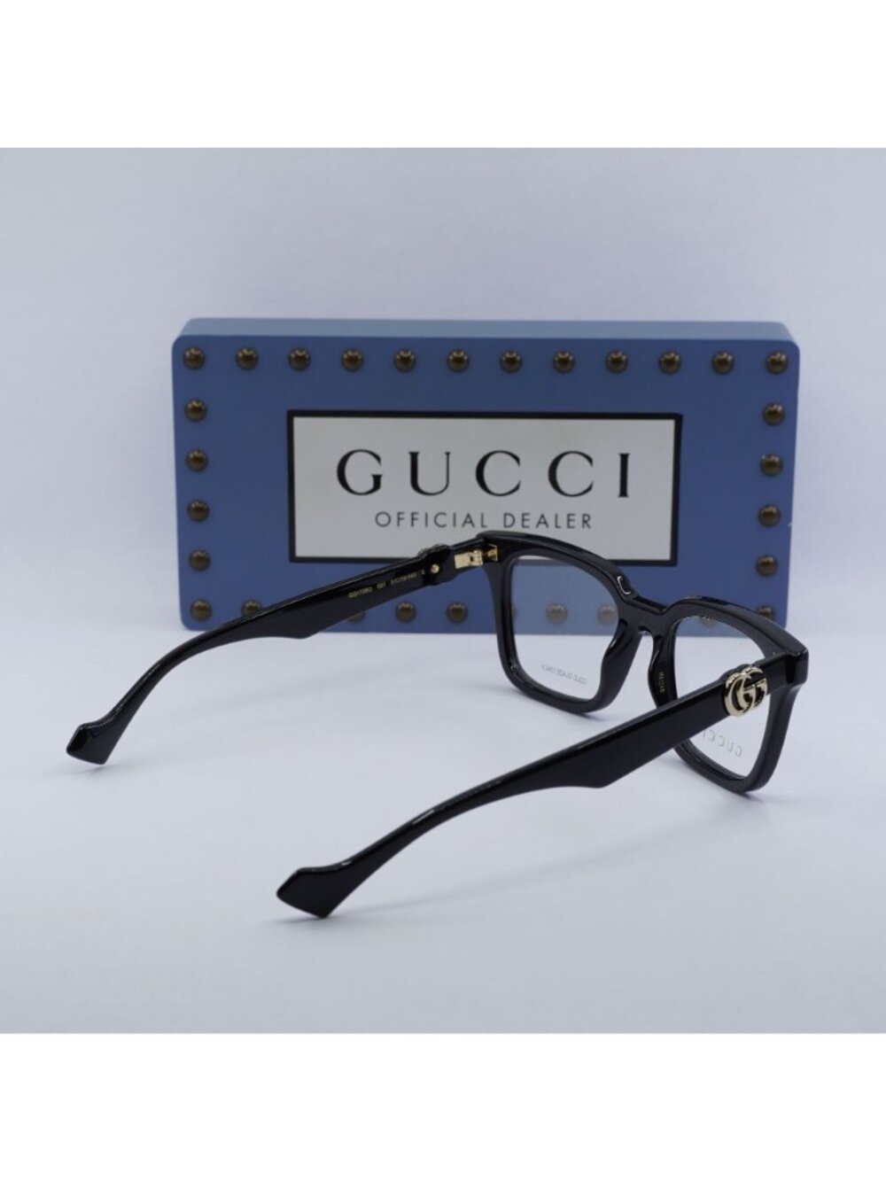 Gucci GG1728O 001 Square Eyeglasses 51mm - Black - Picture 10 of 12